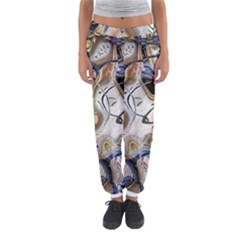 Time Abstract Dali Symbol Warp Women s Jogger Sweatpants by Nexatart