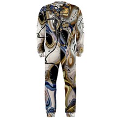 Time Abstract Dali Symbol Warp Onepiece Jumpsuit (men)  by Nexatart