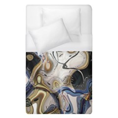 Time Abstract Dali Symbol Warp Duvet Cover (single Size) by Nexatart