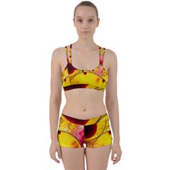 Abstract Water Oil Macro Women s Sports Set by Nexatart