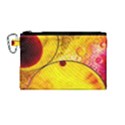 Abstract Water Oil Macro Canvas Cosmetic Bag (Medium) View1