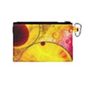 Abstract Water Oil Macro Canvas Cosmetic Bag (Medium) View2