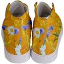 Flowers Daisy Floral Yellow Blue Kid s Hi-Top Skate Sneakers View4