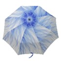 Feather Blue Colored Folding Umbrellas View1