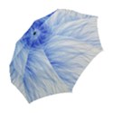 Feather Blue Colored Folding Umbrellas View2