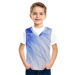 Feather Blue Colored Kids  Sportswear by Nexatart