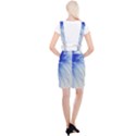 Feather Blue Colored Braces Suspender Skirt View2