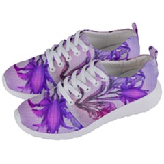 Flowers Flower Purple Flower Men s Lightweight Sports Shoes