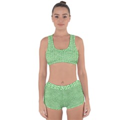 Knittedwoolcolour2 Racerback Boyleg Bikini Set by snowwhitegirl