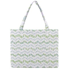 Wavy Linear Seamless Pattern Design  Mini Tote Bag by dflcprints