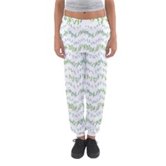 Wavy Linear Seamless Pattern Design  Women s Jogger Sweatpants by dflcprints