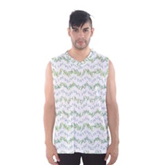 Wavy Linear Seamless Pattern Design  Men s Basketball Tank Top by dflcprints