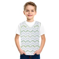 Wavy Linear Seamless Pattern Design  Kids  Sportswear by dflcprints