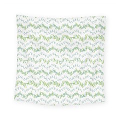 Wavy Linear Seamless Pattern Design  Square Tapestry (small) by dflcprints