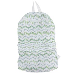 Wavy Linear Seamless Pattern Design  Foldable Lightweight Backpack