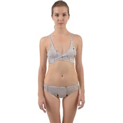 Pastry Case Wrap Around Bikini Set