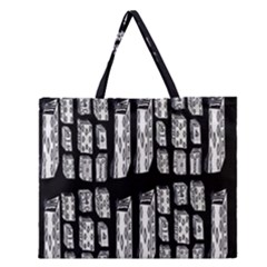 On Deck Zipper Large Tote Bag by MRTACPANS