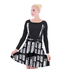 Numbers Cards 7898 Suspender Skater Skirt by MRTACPANS