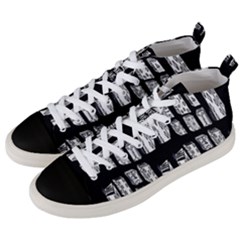 Numbers Cards 7898 Men s Mid-top Canvas Sneakers by MRTACPANS