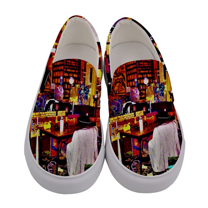 HOME SWEET HOME Women s Canvas Slip Ons