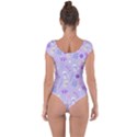 violet,lavender,cute,floral,pink,purple,pattern,girly,modern,trendy Short Sleeve Leotard  View2