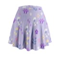 violet,lavender,cute,floral,pink,purple,pattern,girly,modern,trendy Mini Flare Skirt View2