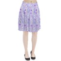 violet,lavender,cute,floral,pink,purple,pattern,girly,modern,trendy Pleated Skirt View1