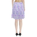 violet,lavender,cute,floral,pink,purple,pattern,girly,modern,trendy Pleated Skirt View2