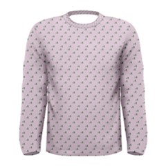 Pink Flowers Pink Men s Long Sleeve Tee by snowwhitegirl