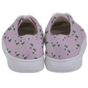 Pink Flowers Pink Big Kids  Classic Low Top Sneakers View4