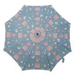 Baby Pattern Hook Handle Umbrellas (small) by snowwhitegirl