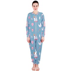 Baby Pattern Onepiece Jumpsuit (ladies)  by snowwhitegirl