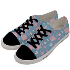 Baby Pattern Men s Low Top Canvas Sneakers