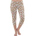 Colorful Modern Pattern Capri Yoga Leggings View1