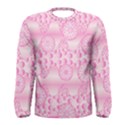 Amoebaflowerspink Men s Long Sleeve Tee View1