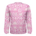 Amoebaflowerspink Men s Long Sleeve Tee View2