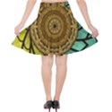 Kaleidoscope Dream Illusion Velvet High Waist Skirt View2