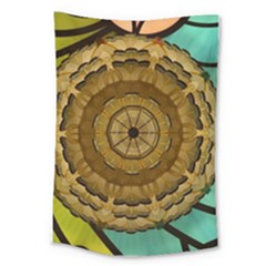 Kaleidoscope Dream Illusion Large Tapestry by Nexatart