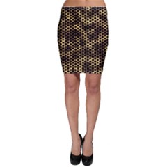 Honeycomb Beehive Nature Bodycon Skirt by Nexatart