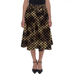 Honeycomb Beehive Nature Perfect Length Midi Skirt by Nexatart