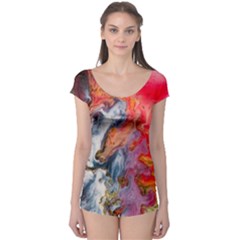 Art Abstract Macro Boyleg Leotard  by Nexatart