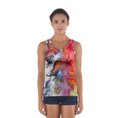 Art Abstract Macro Sport Tank Top  by Nexatart