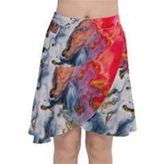 Art Abstract Macro Chiffon Wrap by Nexatart