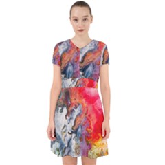 Art Abstract Macro Adorable In Chiffon Dress