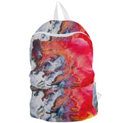 Art Abstract Macro Foldable Lightweight Backpack by Nexatart