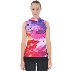 Abstract Art Background Paint Shell Top