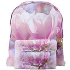 Flowers Magnolia Art Abstract Giant Full Print Backpack by Nexatart