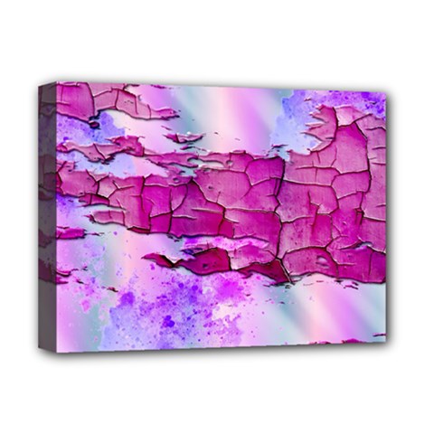 Background Crack Art Abstract Deluxe Canvas 16  X 12   by Nexatart