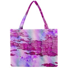 Background Crack Art Abstract Mini Tote Bag by Nexatart