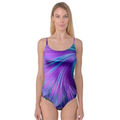 Abstract Fractal Fractal Structures Camisole Leotard  by Nexatart